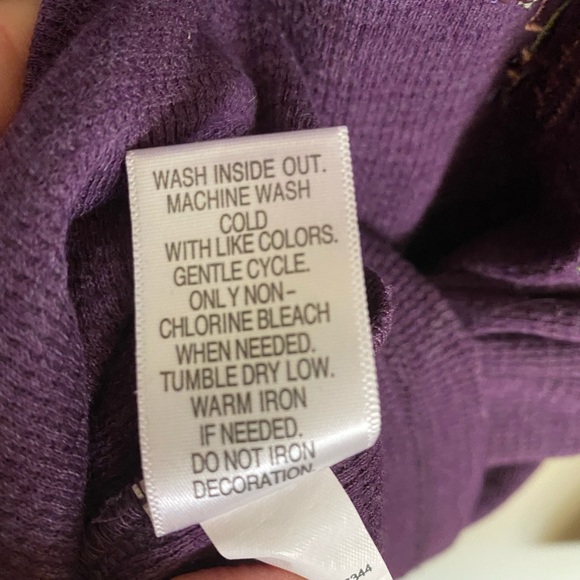 CROFT & BARROW Embellished Sweater - Picture 6 of 8